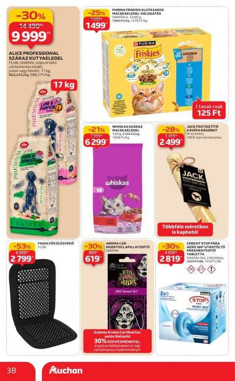 AUCHAN Hipermarket akciós újság