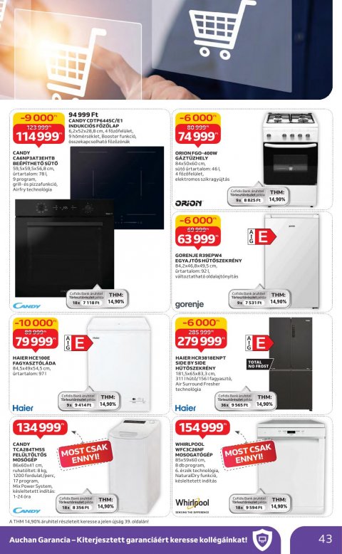 AUCHAN Hipermarket akciós újság