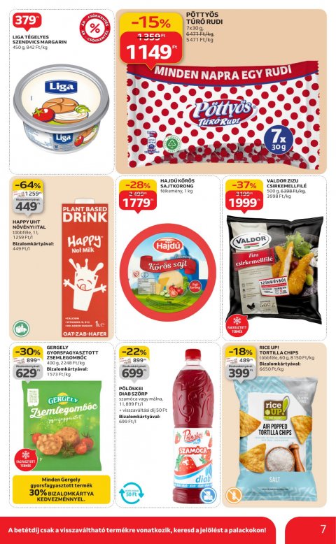 AUCHAN Szupermarket akciós újság