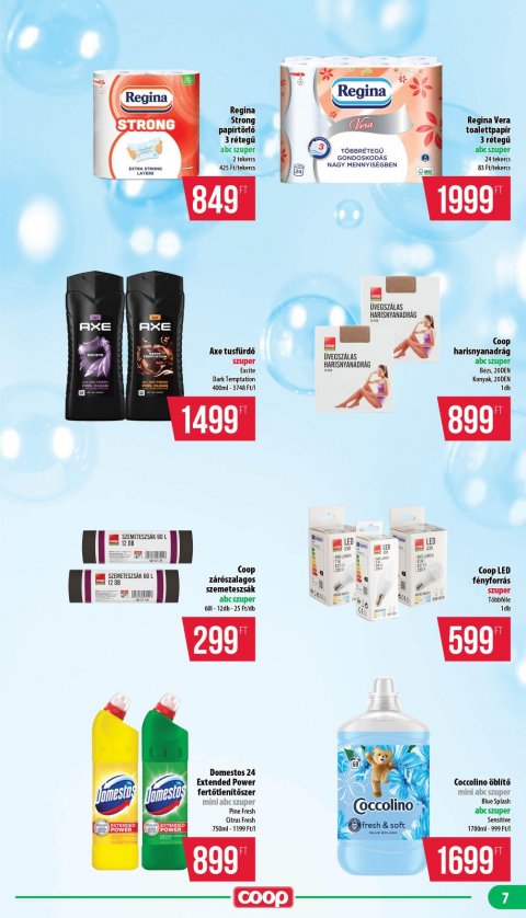 COOP Nyírzem akciós újság