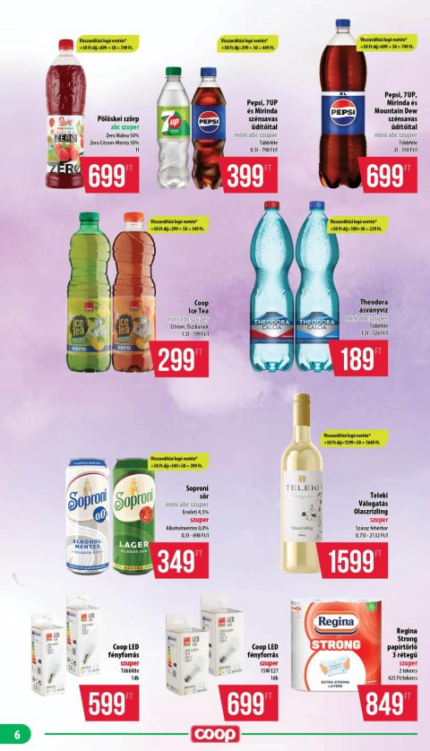 COOP Mecsek akciós újság