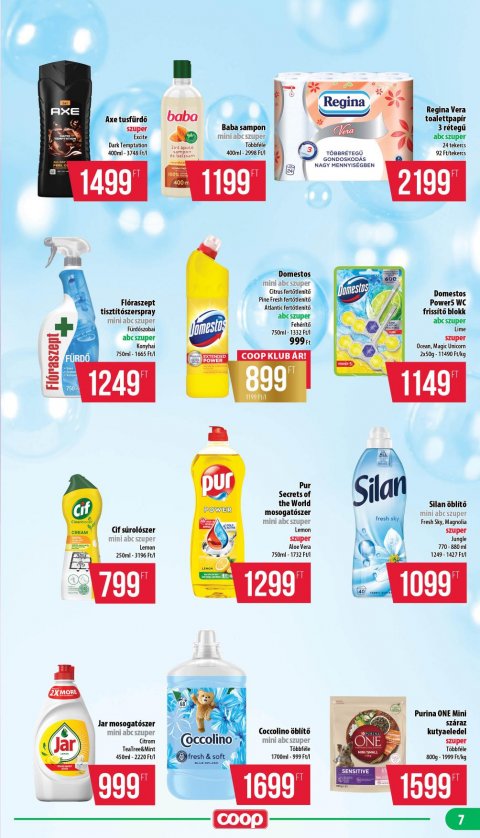 COOP Mecsek akciós újság