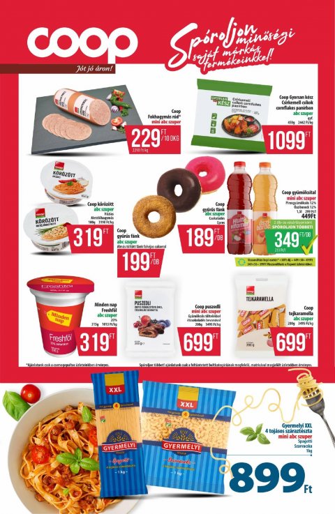 COOP Észak-Kelet akciós újság