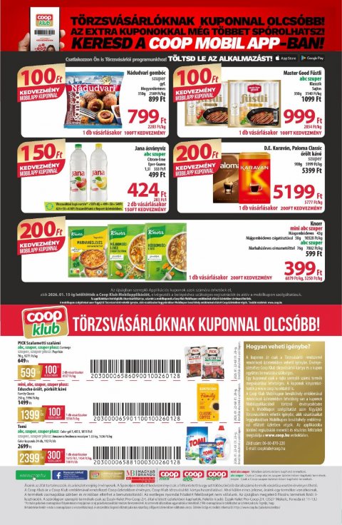 COOP Észak-Kelet akciós újság