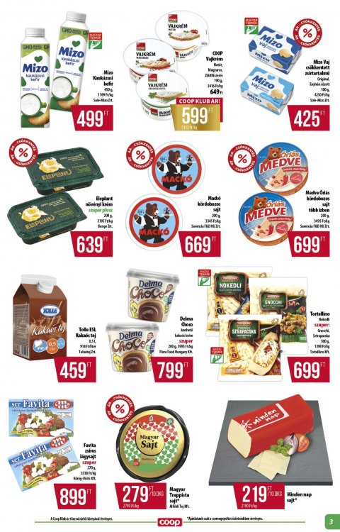 COOP Alföld akciós újság