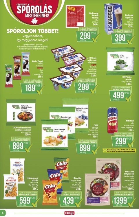COOP Alföld akciós újság