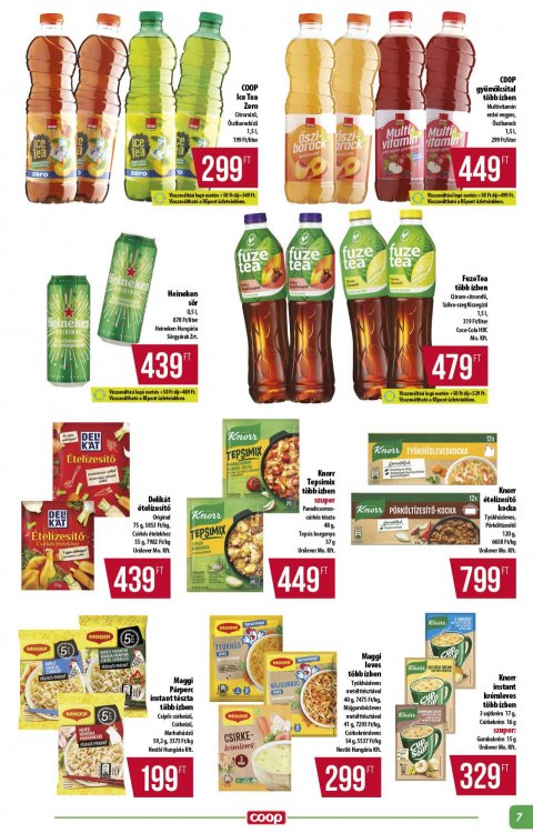 COOP Alföld akciós újság