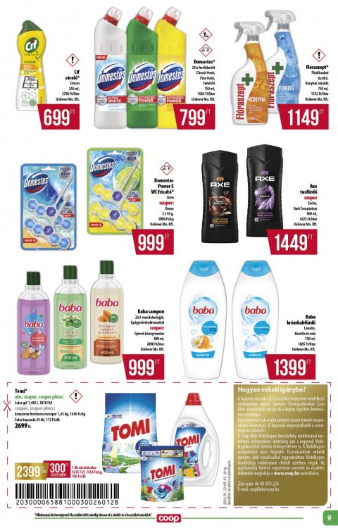 COOP Alföld akciós újság