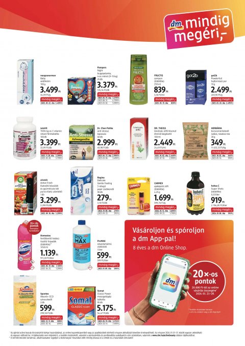 DM DROGERIE MARKT akciós újság