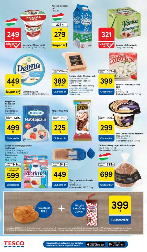 TESCO Hipermarket akciós újság