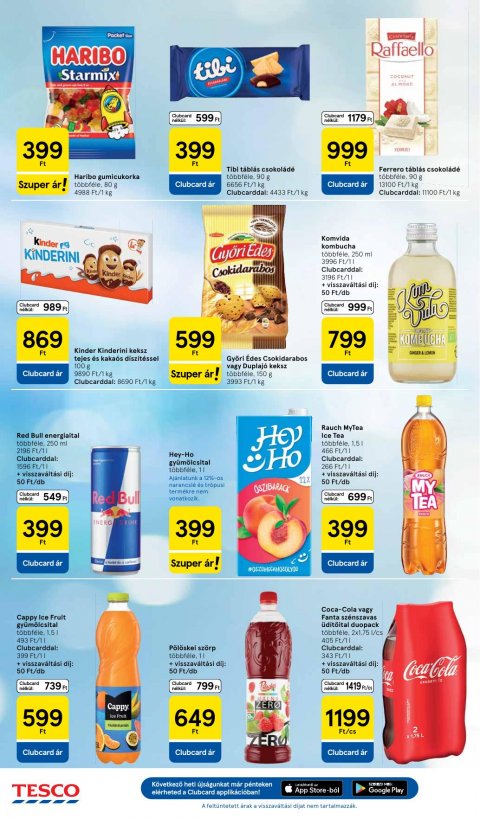 TESCO Hipermarket akciós újság