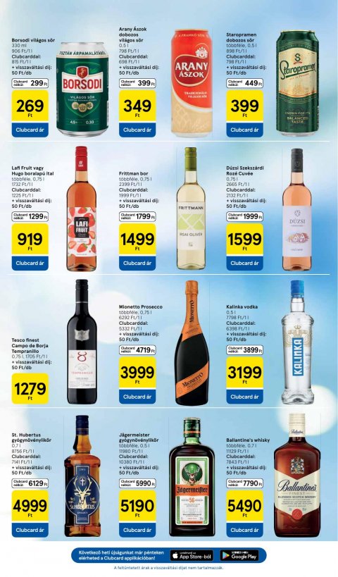 TESCO Hipermarket akciós újság