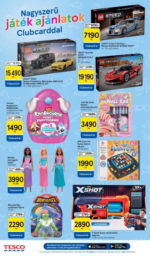 TESCO Hipermarket akciós újság