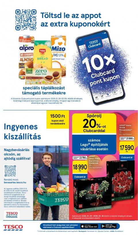 TESCO Hipermarket akciós újság