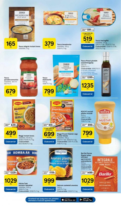 TESCO Hipermarket akciós újság