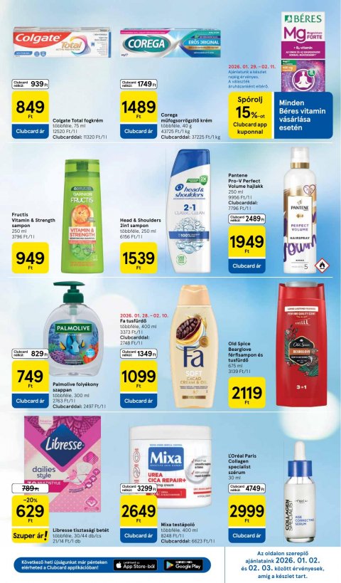 TESCO Hipermarket akciós újság