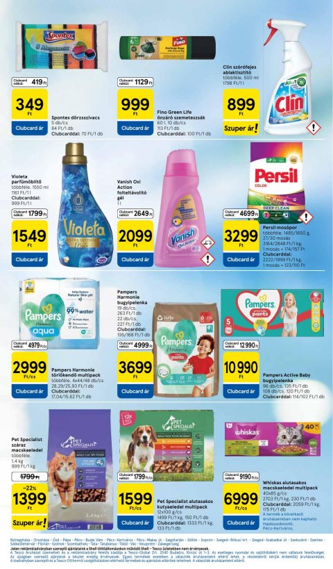 TESCO Hipermarket akciós újság