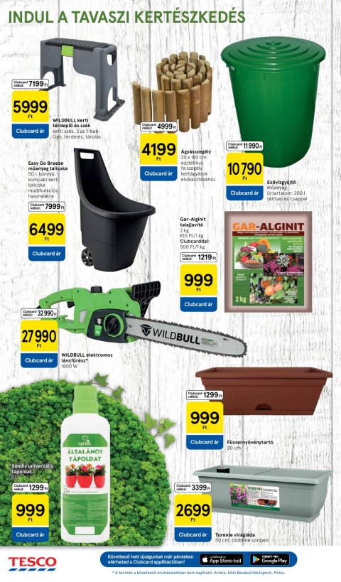 TESCO Hipermarket akciós újság