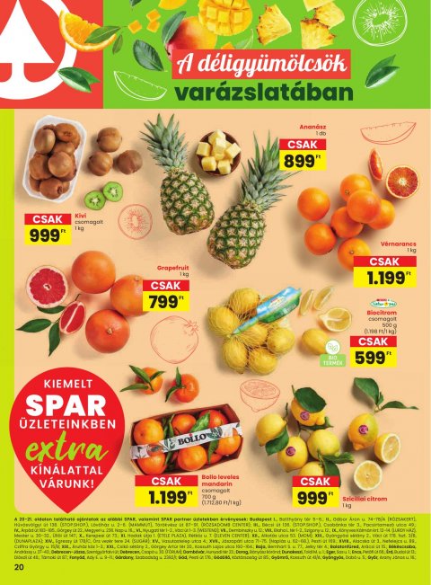 SPAR Extra akciós újság od 29. 1. 2026 do 4. 2. 2026