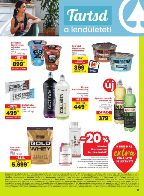 SPAR Extra akciós újság