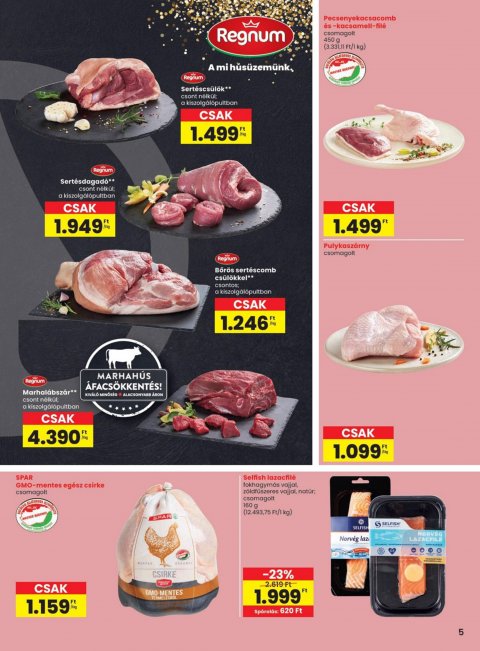 SPAR akciós újság