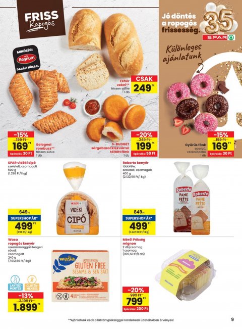 SPAR akciós újság