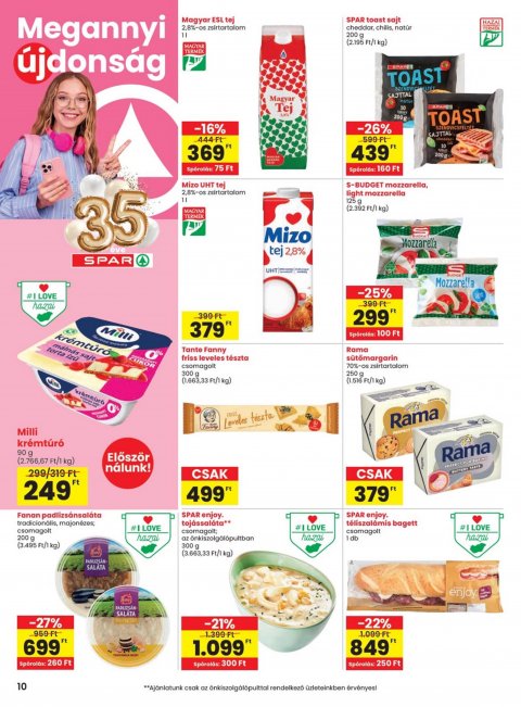 SPAR akciós újság