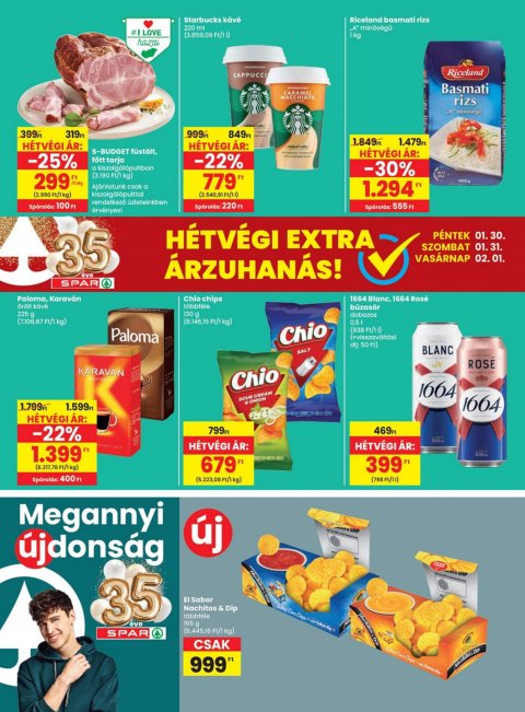 SPAR akciós újság