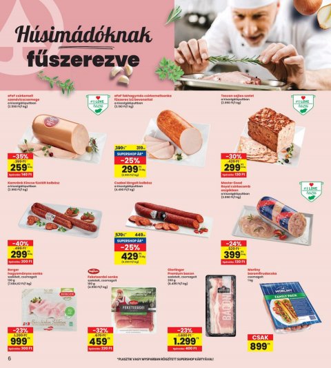 INTERSPAR akciós újság