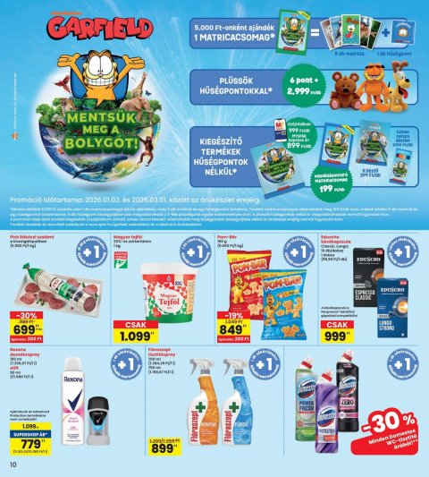 INTERSPAR akciós újság