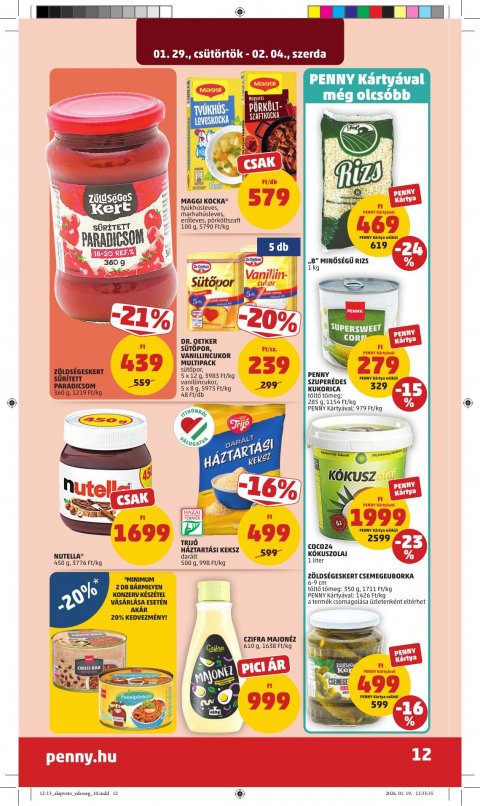 PENNY akciós újság