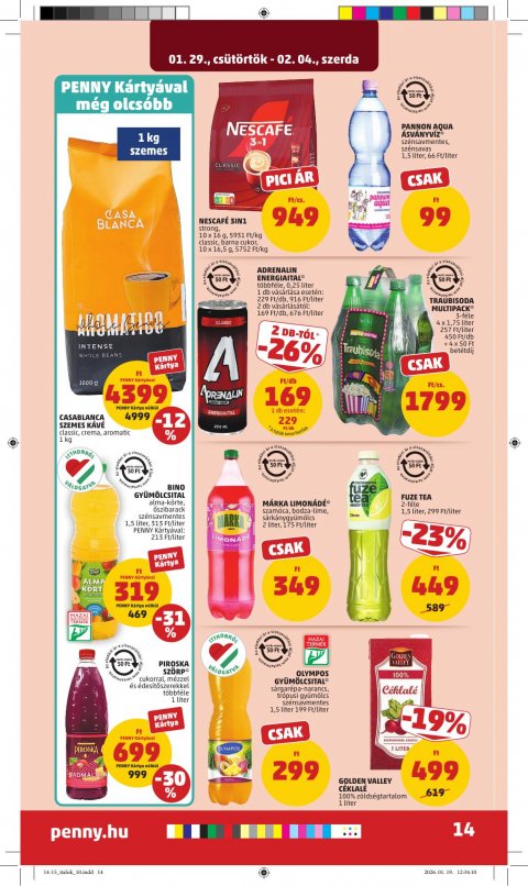 PENNY akciós újság