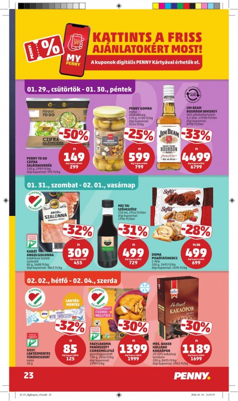PENNY akciós újság