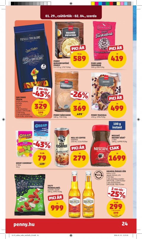 PENNY akciós újság