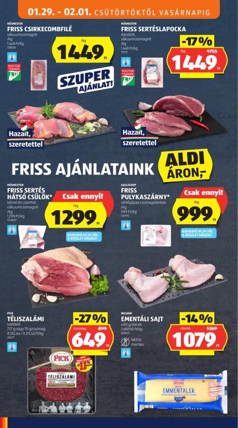 ALDI akciós újság