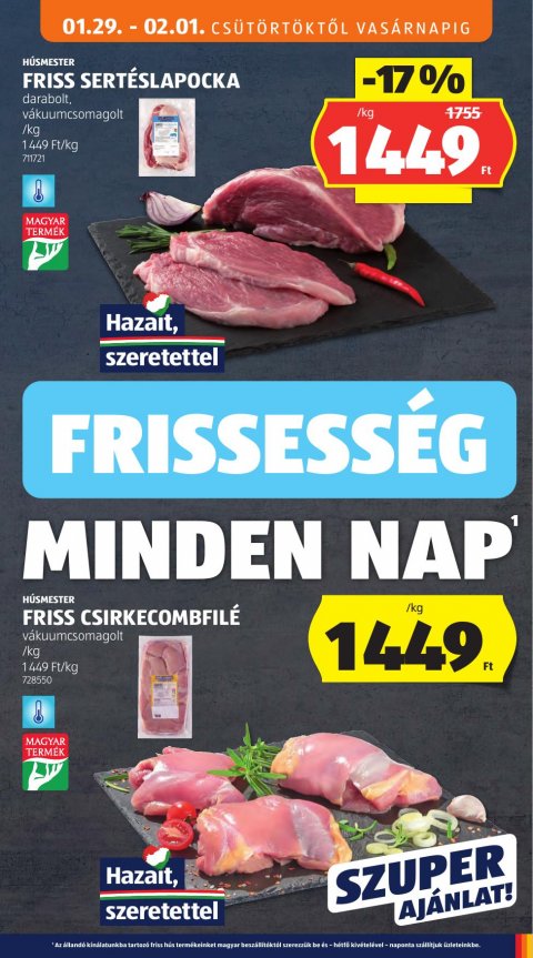 ALDI akciós újság