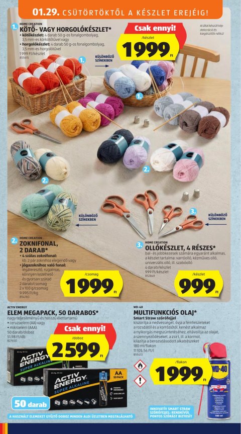 ALDI akciós újság