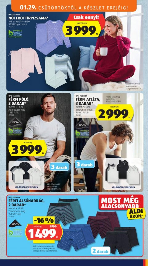 ALDI akciós újság