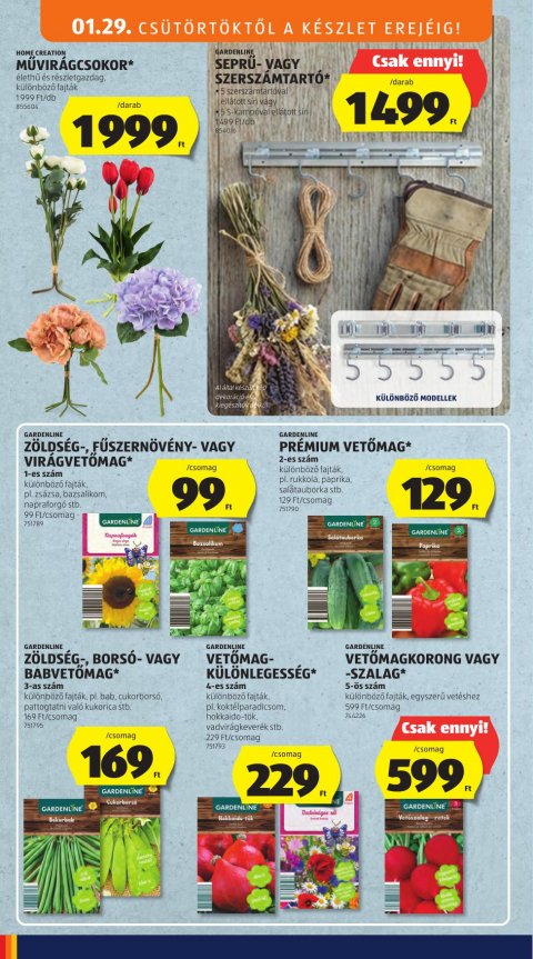 ALDI akciós újság