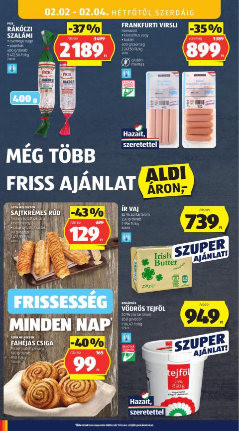 ALDI akciós újság