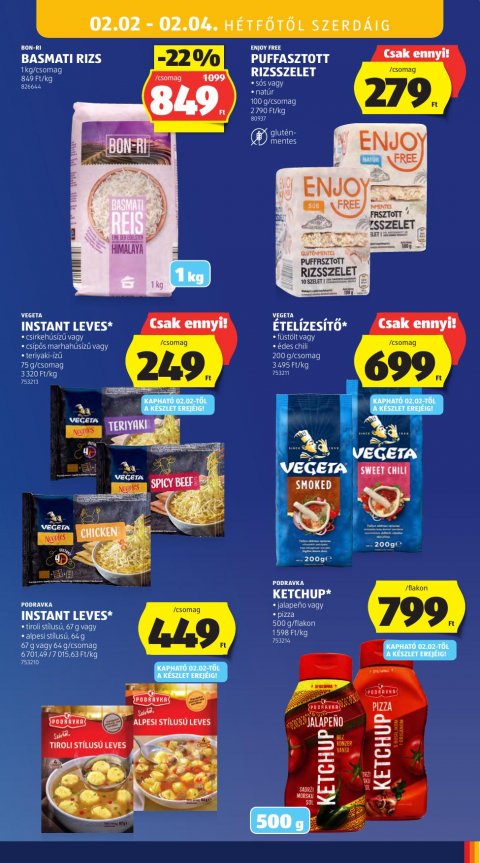 ALDI akciós újság