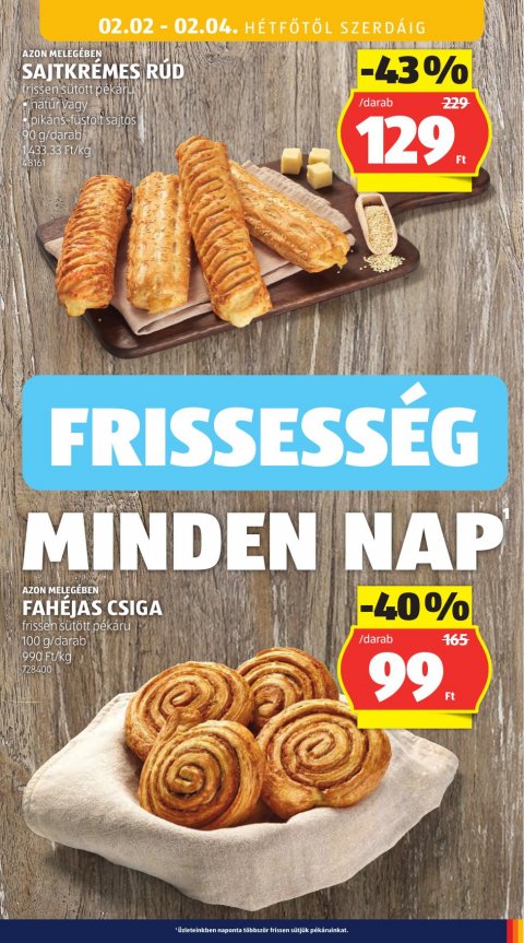 ALDI akciós újság