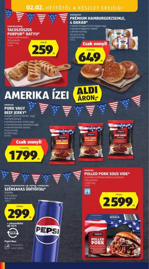 ALDI akciós újság