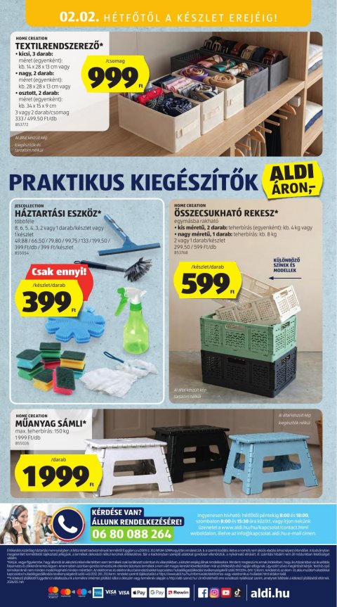 ALDI akciós újság
