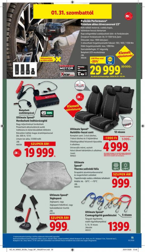 LIDL Nonfood akciós újság