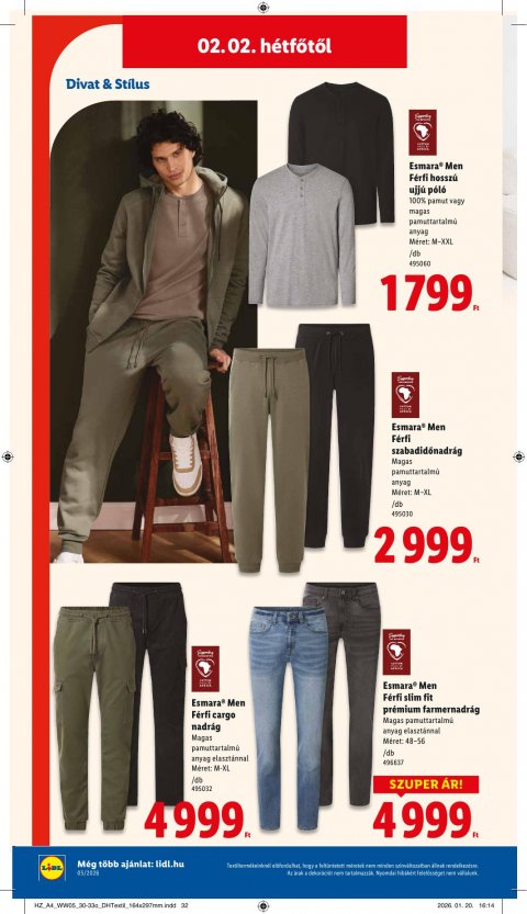 LIDL Nonfood akciós újság