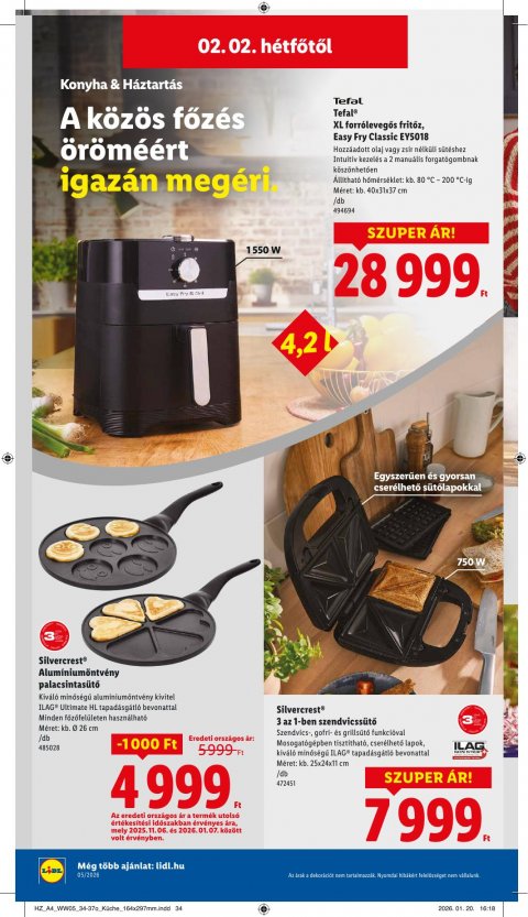 LIDL Nonfood akciós újság