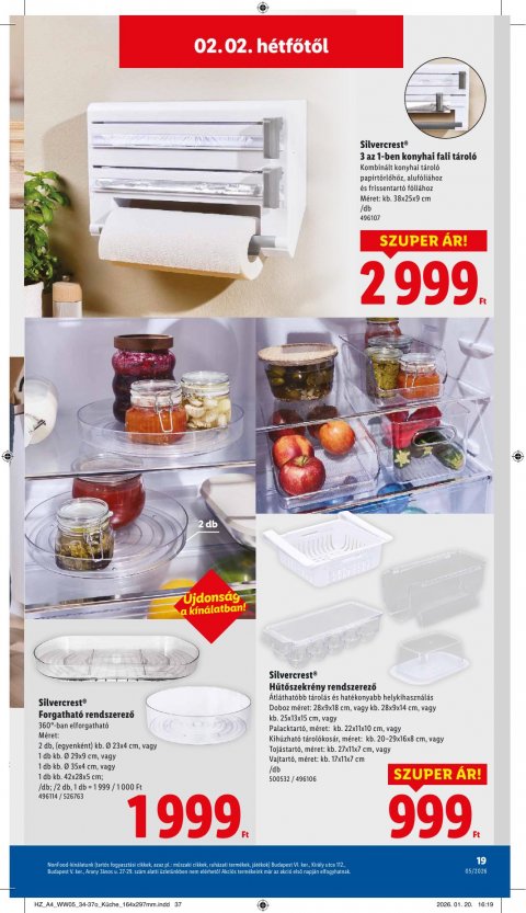 LIDL Nonfood akciós újság