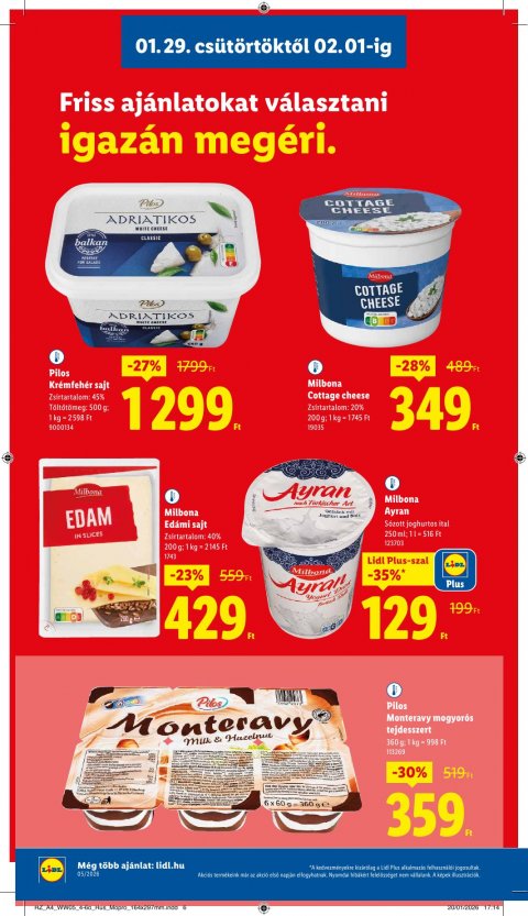 LIDL akciós újság