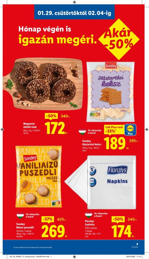 LIDL akciós újság